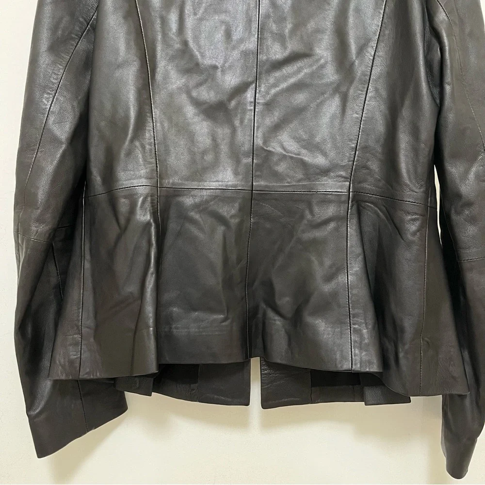 Emerson Rose Genuine Leather Blazer Jacket Size M